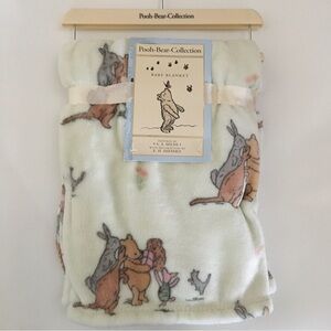 NEW Baby Blanket Lightweight Winnie the Pooh Piglet + | Pooh Bear Collection